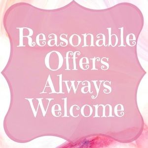 Reasonable Offers🌸🌸